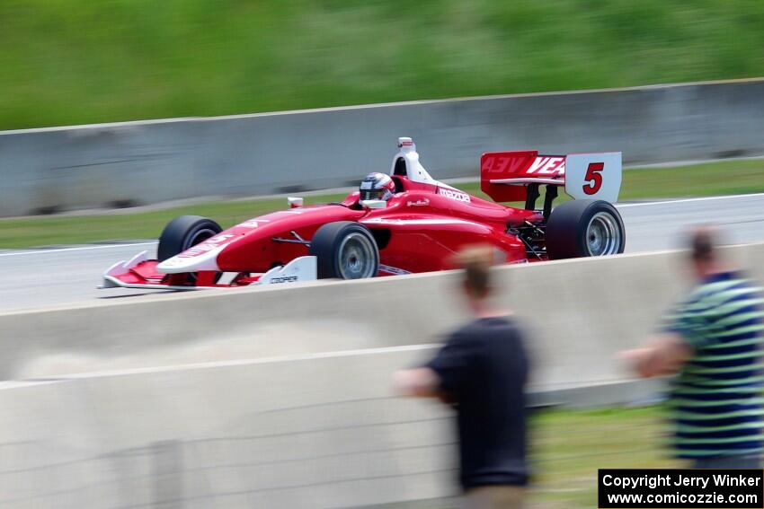 Zach Veach's Dallara IL-15