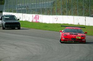 Braunschweig Chevy Corvette and Team Endurance BMW 325is