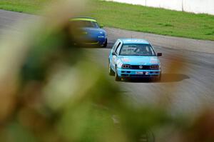 Blue Sky Racing VW Golf and 50 Shades of Blue Mazda Miata