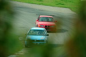 Blue Sky Racing VW Golf and In the Red 1 BMW M3