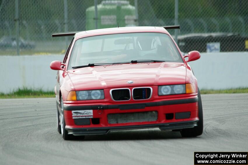In the Red 1 BMW M3