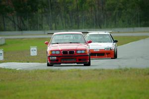 In the Red 1 BMW M3 and Flatline Performance Honda Civic