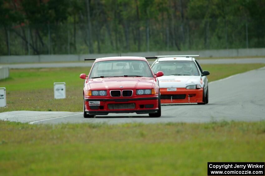 In the Red 1 BMW M3 and Flatline Performance Honda Civic