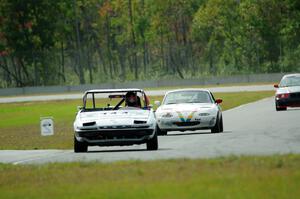 Rat Patrol Triumph TR-7 and Gensoku Mazda Miata