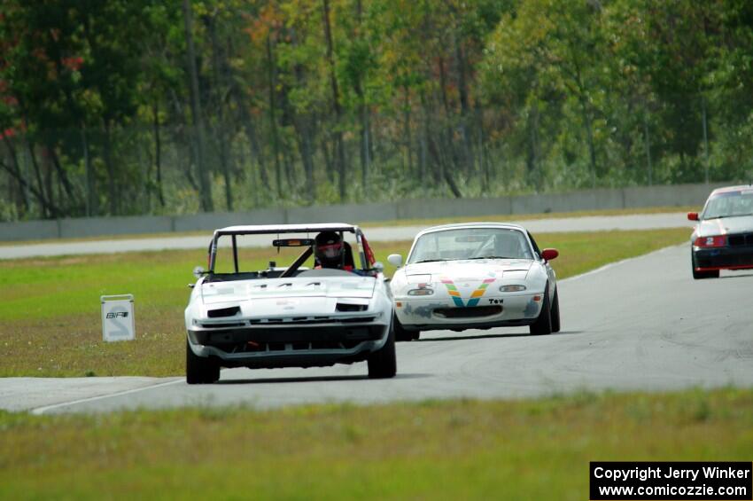 Rat Patrol Triumph TR-7 and Gensoku Mazda Miata