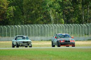 North Loop Motorsports BMW 323is and SD Faces BMW 325is