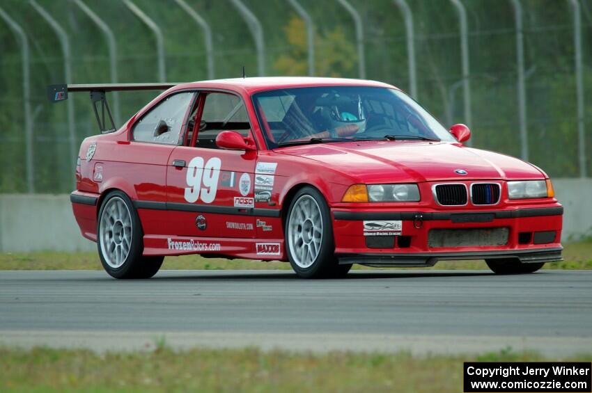 In the Red 1 BMW M3