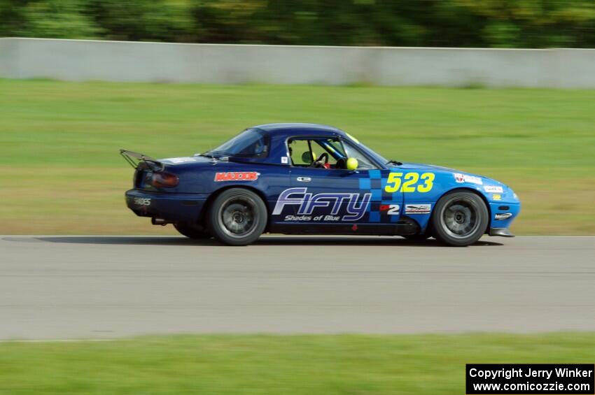 50 Shades of Blue Mazda Miata