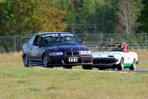 Gopher Broke Racing BMW M3 and Rat Patrol Triumph TR-7