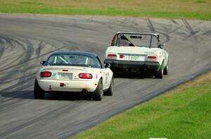 Rat Patrol Triumph TR-7 and Gensoku Mazda Miata