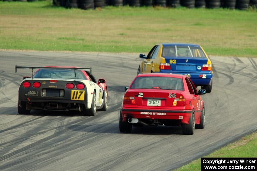 In the Red 2 BMW 325is, Braunschweig Chevy Corvette and Ambitious But Rubbish Racing BMW 325