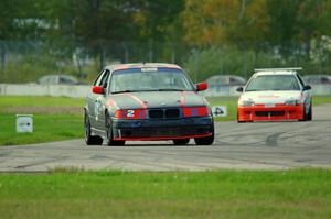 North Loop Motorsports BMW 323is and Flatline Performance Honda Civic