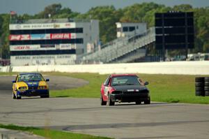Fujin Racing Honda Civic and In the Red 2 BMW 325is