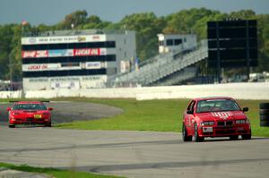 Ambitious But Rubbish Racing BMW 325 and Braunschweig Chevy Corvette