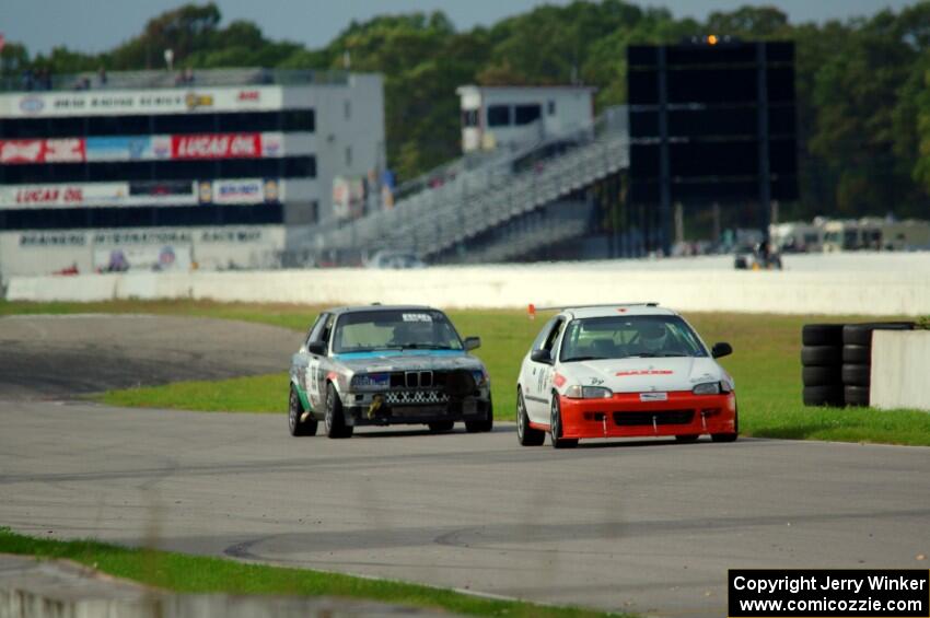 Flatline Performance Honda Civic and SD Faces BMW 325is
