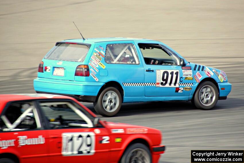 Blue Sky Racing VW Golf and E30 Bombers BMW 325i