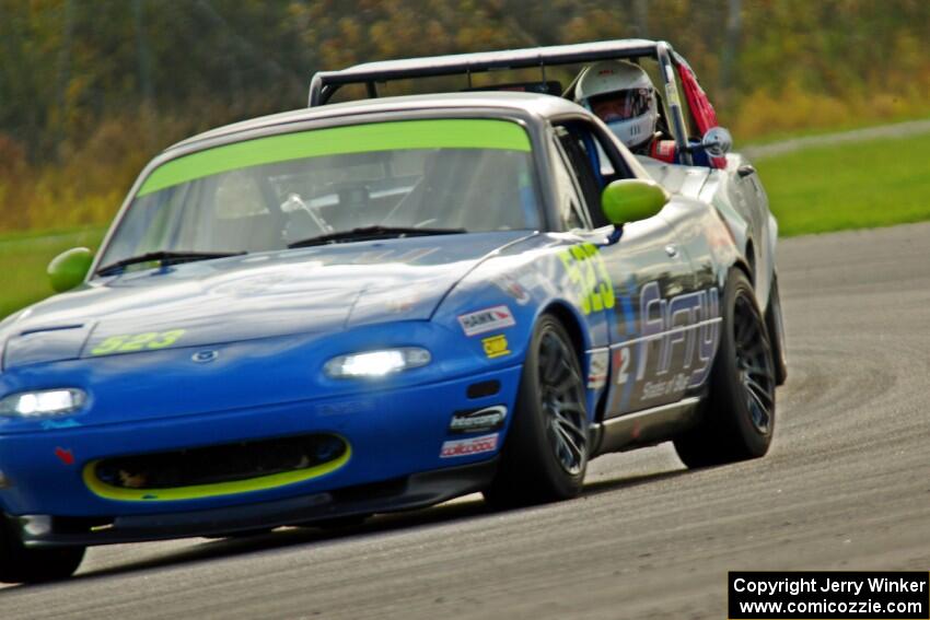 50 Shades of Blue Mazda Miata and