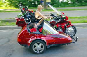 ArtCar 8 - Motorcycle with sidecar