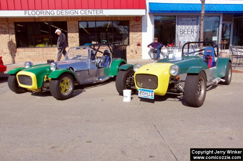 Lotus Super 7 and Lotus 7