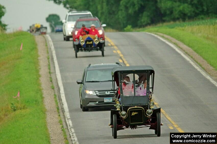 David Smith's 1906 Cadillac and Vince Smith's 1912 Maxwell