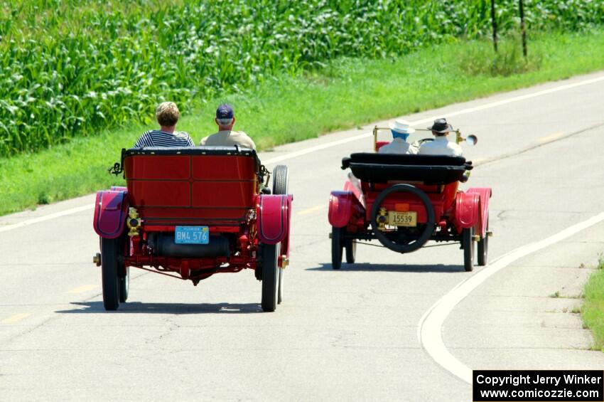 John Elliot's 1912 Maxwell and Jeff Berdass' 1908 Moon