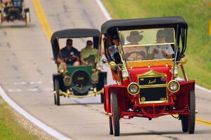 Jeff Schreiner's 1908 Maxwell and Dean Dorholt's 1907 Franklin