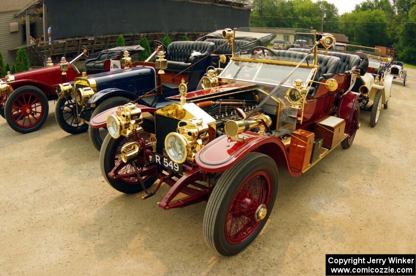 John Dolan's 1908 Rolls-Royce and Dean Yoder's 1906 Ford Model K