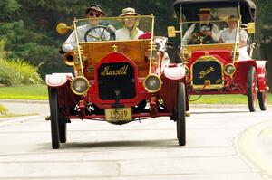 John Elliot's 1912 Maxwell and Walter Burton's 1910 Buick