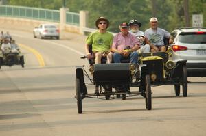 Tim Wiggins' 1903 Oldsmobile and Gregg Lange's 1907 Ford