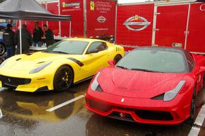 Ferrari F12TdF and Ferrari 458