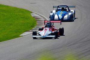 Steve Flaten's Star Formula Mazda and Nate Smith's P2 Radical SR3