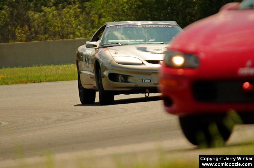 Blue Bayou Chevy Camaro and IFW Motorsport Pontiac Firebird