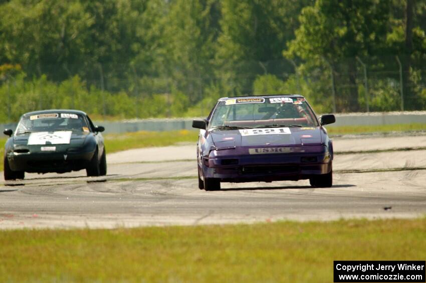 Just in Time Toyota MR2 and Transcendental Racing Mazda Miata