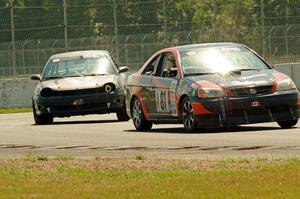 8 Ball Racing Honda Civic and Gangsters of Love Dodge Neon