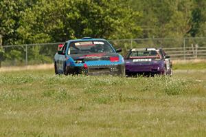 Sons of Irony Motorsports Nissan 240SX and Just in Time Toyota MR2