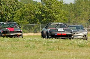 Lunatic Fringe Toyota Supra, Locked Out Racing BMW 325is and IFW Motorsport Pontiac Firebird