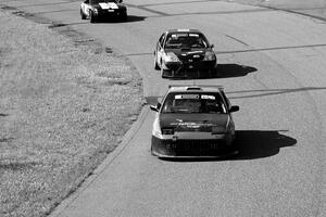 Sons of Irony Motorsports Nissan 240SX, 8 Ball Racing Honda Civic and Transcendental Racing Mazda Miata