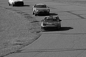 Sons of Irony Motorsports Nissan 240SX, Blue Bayou Chevy Camaro and Team Kaput VW Golf