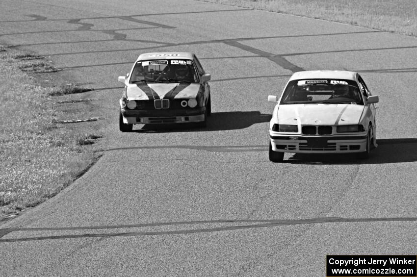 Agent P's Aqua Velvet 3-Series BMW 325 and Junk in the Trunk BMW 325i