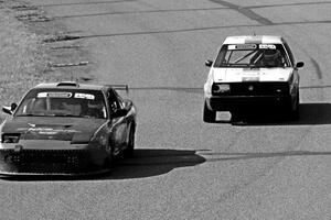Sons of Irony Motorsports Nissan 240SX and Team Kaput VW Golf