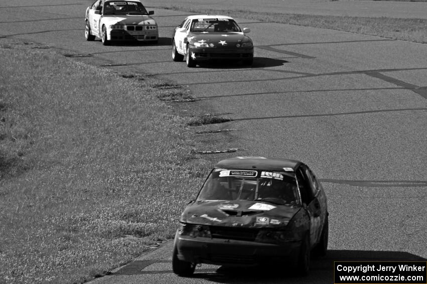 rbankracing.com SAAB 9-3, Nine Four Motorsports Lexus SC300 and Dirty Side Down Racing BMW 325i
