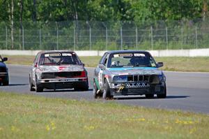 Chump Faces BMW 325is and Crank Yankers Racing BMW 325i