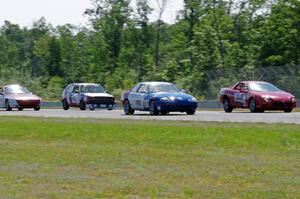 Blue Bayou Chevy Camaro, Nine Four Motorsports Lexus SC300 and Virtually Worthless VW Golf