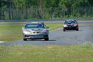 IFW Motorsport Pontiac Firebird and 8 Ball Racing Honda Civic