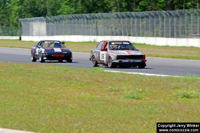 Crank Yankers Racing BMW 325i and Lunatic Fringe Toyota Supra