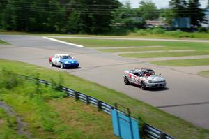 NNM Motorsports Dodge Neon and Nine Four Motorsports Lexus SC300