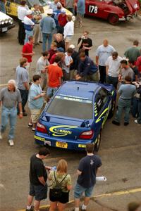 Karl Scheible / Brian Maxwell Subaru WRX STi at Rallyfest.