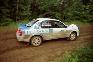 Eric Burmeister / Eric Adams Mazda Protege' MP3 on SS2 (Stump Lake).