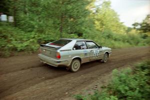 Bob Burtis / Rick Burtis Audi Quattro Coupe on SS2 (Stump Lake).