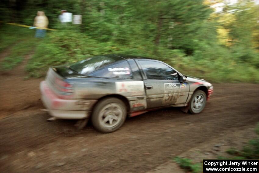 Dennis Martin / Kim DeMotte Mitsubishi Eclipse GSX on SS2 (Stump Lake).